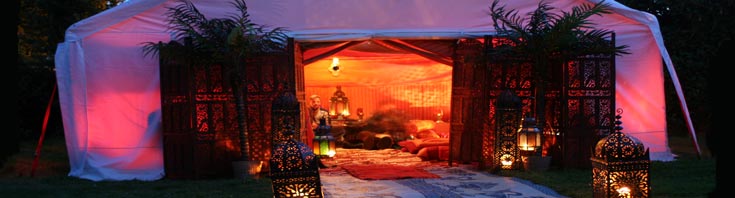 Arabian themed marquee