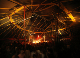 Tribal Dance tent